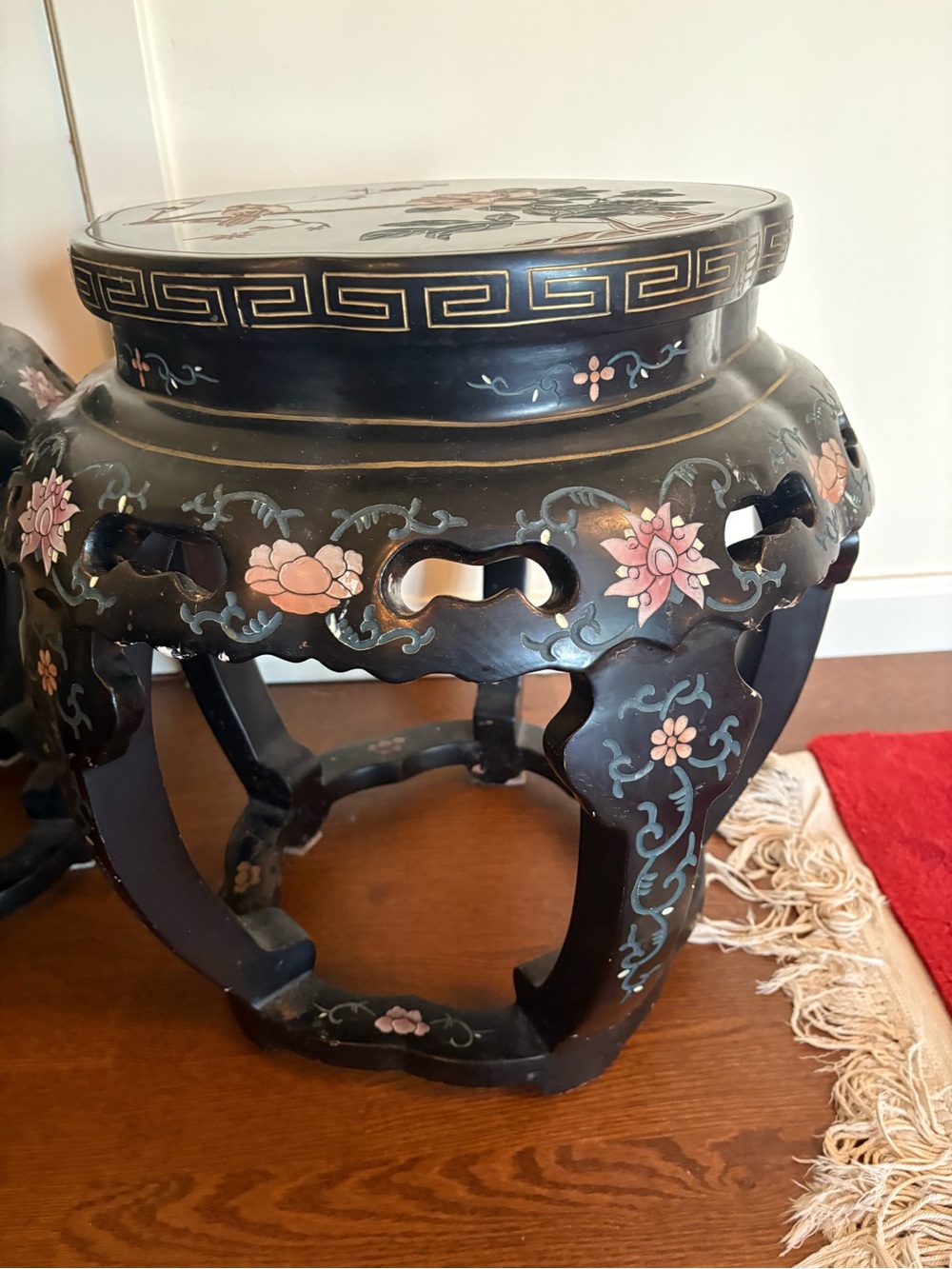 Vintage chinese stool